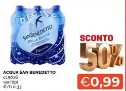 Mercatò Acqua SAN BENEDETTO offerta