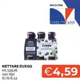 Mercatò Nettare ZUEGG offerta