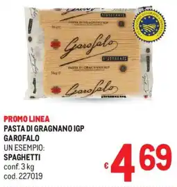 Metro Pasta di gragnano igp garofalo spaghetti offerta