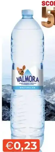 Mercatò Valmora acqua minerale offerta