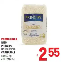 Metro Riso principe carnaroli offerta