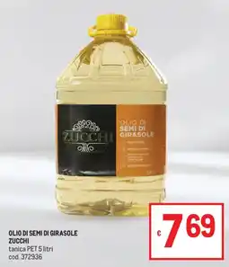 Metro Olio di semi di girasole ZUCCHI offerta