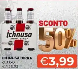 Mercatò Ichnusa birra offerta