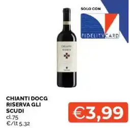 Mercatò Chianti docg riserva gli scudi offerta