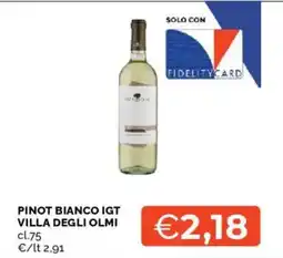 Mercatò Pinot bianco igt villa degli olmi offerta