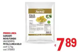 Metro Carciofi nova funghi petali linea gold offerta
