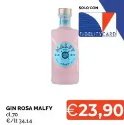 Mercatò Gin rosa MALFY offerta