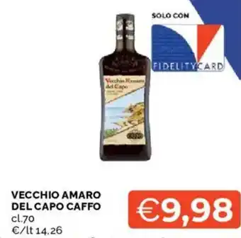 Vecchio amaro del capo caffo