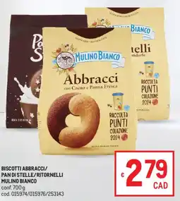 Metro Biscotti abbracci/ pan di stelle/ritornelli MULINO BIANCO offerta