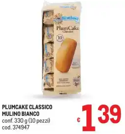 Metro Plumcake classico MULINO BIANCO offerta