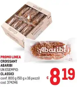 Metro Croissant abaribi classici offerta