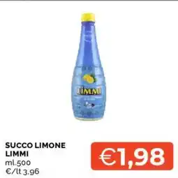 Mercatò Succo limone LIMMI offerta