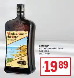 Metro Amaro 35° vecchio AMARO DEL CAPO offerta