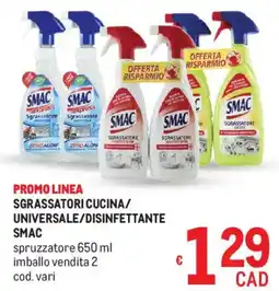 Metro Sgrassatori cucina/ universale/disinfettante SMAC offerta