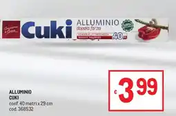 Metro Alluminio CUKI offerta