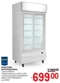 Metro Frigovetrina METRO PROFESSIONAL offerta