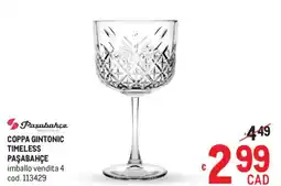 Metro Coppa gintonic timeless PAŞABAHÇE offerta
