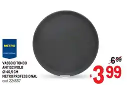 Metro Vassoio tondo antiscivolo METRO PROFESSIONAL offerta