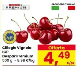 Despar Ciliegie Vignola IGP Despar Premium offerta