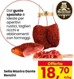 Despar Sella Mastro Dante Renzini offerta