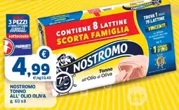 Sigma Nostromo tonno all'olio oliva offerta