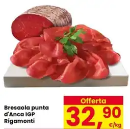 Despar Bresaola punta d'Anca IGP Rigamonti offerta