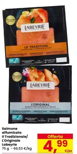 Despar Salmone affumicato Il Tradizionale/ L'Originale Labeyrie offerta