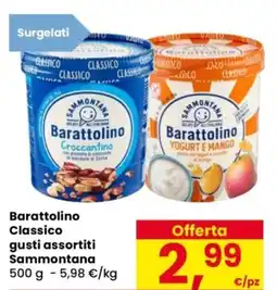 Despar Barattolino Classico Sammontana offerta