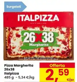 Despar Pizza Margherita 26x38 Italpizza offerta