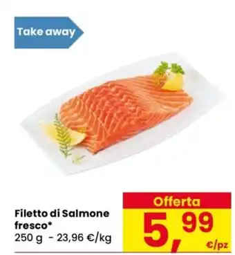 Despar Filetto di Salmone fresco offerta
