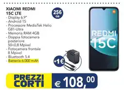 Esselunga XIAOMI REDMI 15C LTE offerta