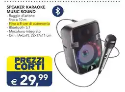 Esselunga SPEAKER KARAOKE MUSIC SOUND offerta