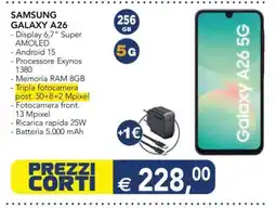 Esselunga Samsung Galaxy A26 offerta