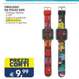 Esselunga OROLOGIO DA POLSO KIDS offerta