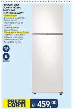 Esselunga FRIGORIFERO DOPPIA PORTA SAMSUNG RT31CG5624WW offerta