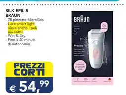 Esselunga SILK EPIL 5 BRAUN offerta