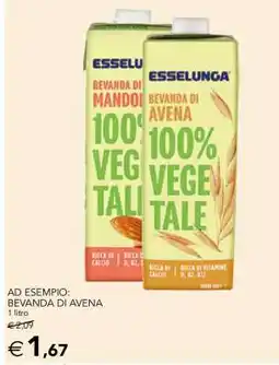 Esselunga BEVANDA DI AVENA offerta
