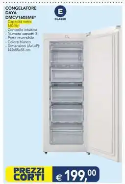 Esselunga CONGELATORE DAYA DMCV1605ME offerta