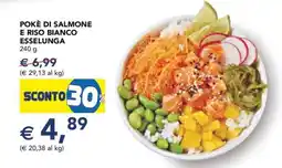 Esselunga POKÈ DI SALMONE E RISO BIANCO ESSELUNGA offerta
