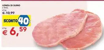 Esselunga Lonza Di Suino offerta