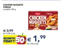 Esselunga Chicken Nuggets Findus offerta