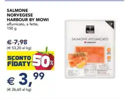 Esselunga Salmone Norvegese Harbour by Mowi offerta
