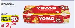 Esselunga Yogurt Intero alla Frutta Yomo offerta