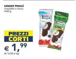 Esselunga Kinder Pinguí offerta