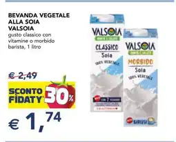 Esselunga Bevanda Vegetale alla Soia Valsoia offerta