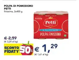 Esselunga POLPA DI POMODORO PETTI offerta