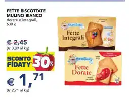 Esselunga Fette Biscottate Mulino Bianco offerta
