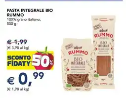 Esselunga PASTA INTEGRALE BIO RUMMO offerta