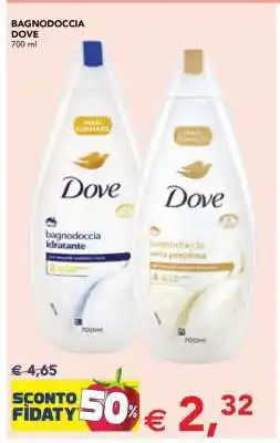 Esselunga BAGNODOCCIA DOVE offerta