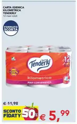 Esselunga Carta Igienica Kilometrica Tenderly offerta